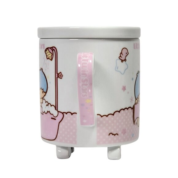 RARE Sanrio Little Twin Stars Ceramic Collector Cup & Lid 2011 - Picture 5 of 7